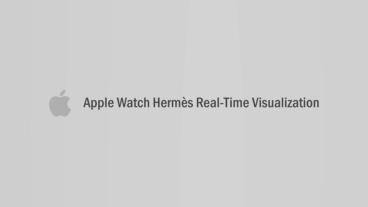 Apple Watch Hermès Real-Time Visualization（图ZOTQxNjkwNDQ=） - VR设计 - 站酷设计师图派Toprand原创素材 - 站酷ZCOOL