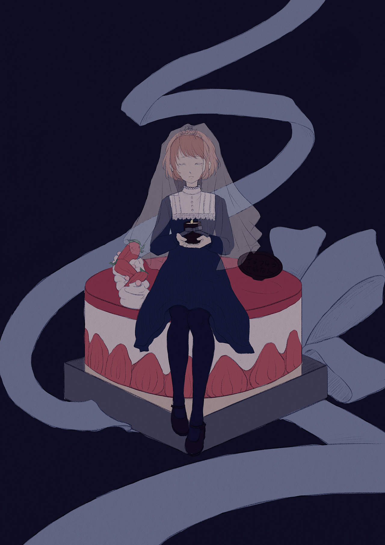 [板绘-190414]さようなら大好きな人（图ZMTU2NTUwMzY0） - 创作习作 - 站酷设计师ccsttail原创素材 - 站酷ZCOOL