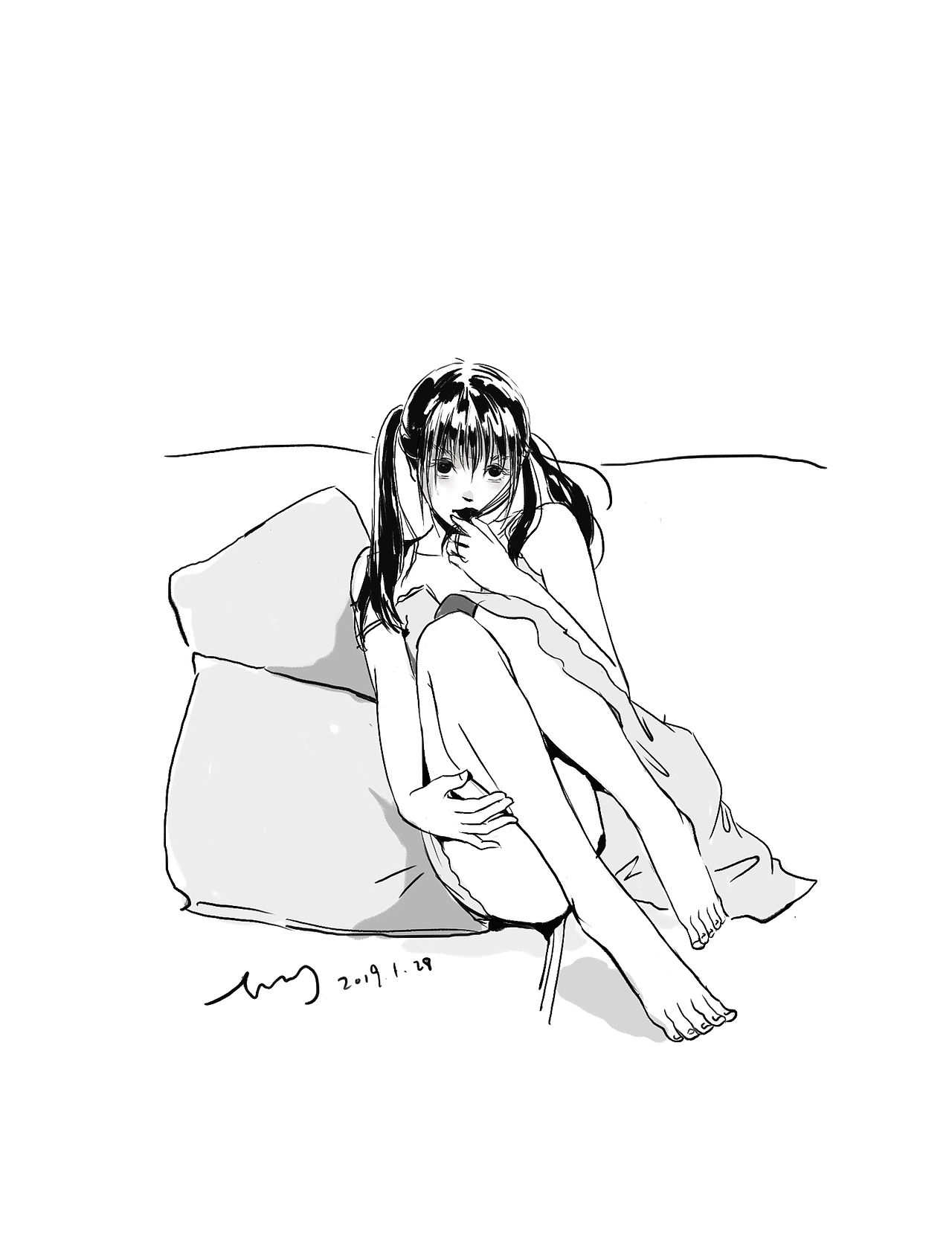 日常练习（图ZMTQzNDMyMDQ4） - 新锐潮流插画 - 站酷设计师yqr1214原创素材 - 站酷ZCOOL