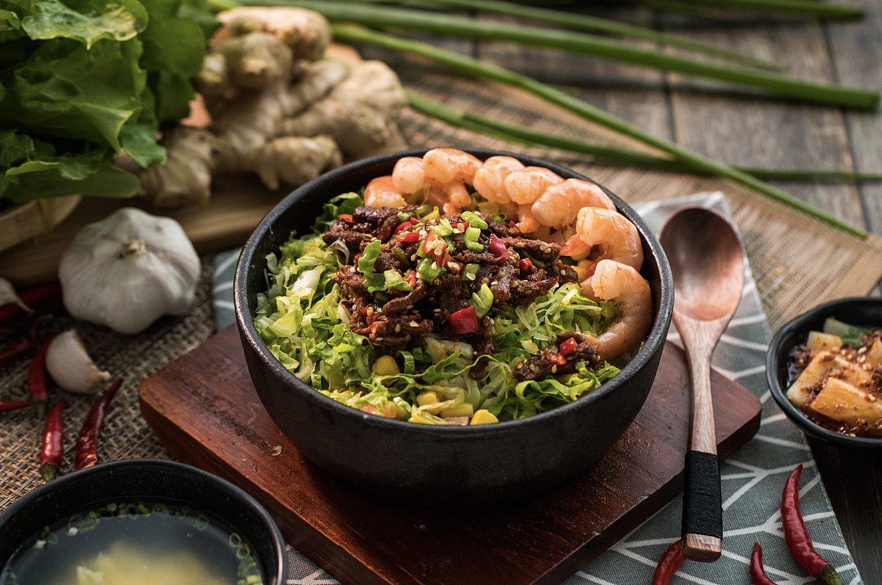 无厨新品小碗菜系列拍摄