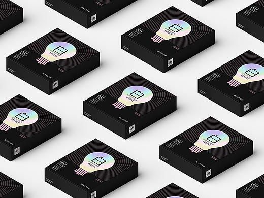 珀薇备长碳面膜包装设计