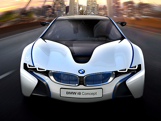 BMW Rhino建模 Keyshot渲染 Photoshop后期教程