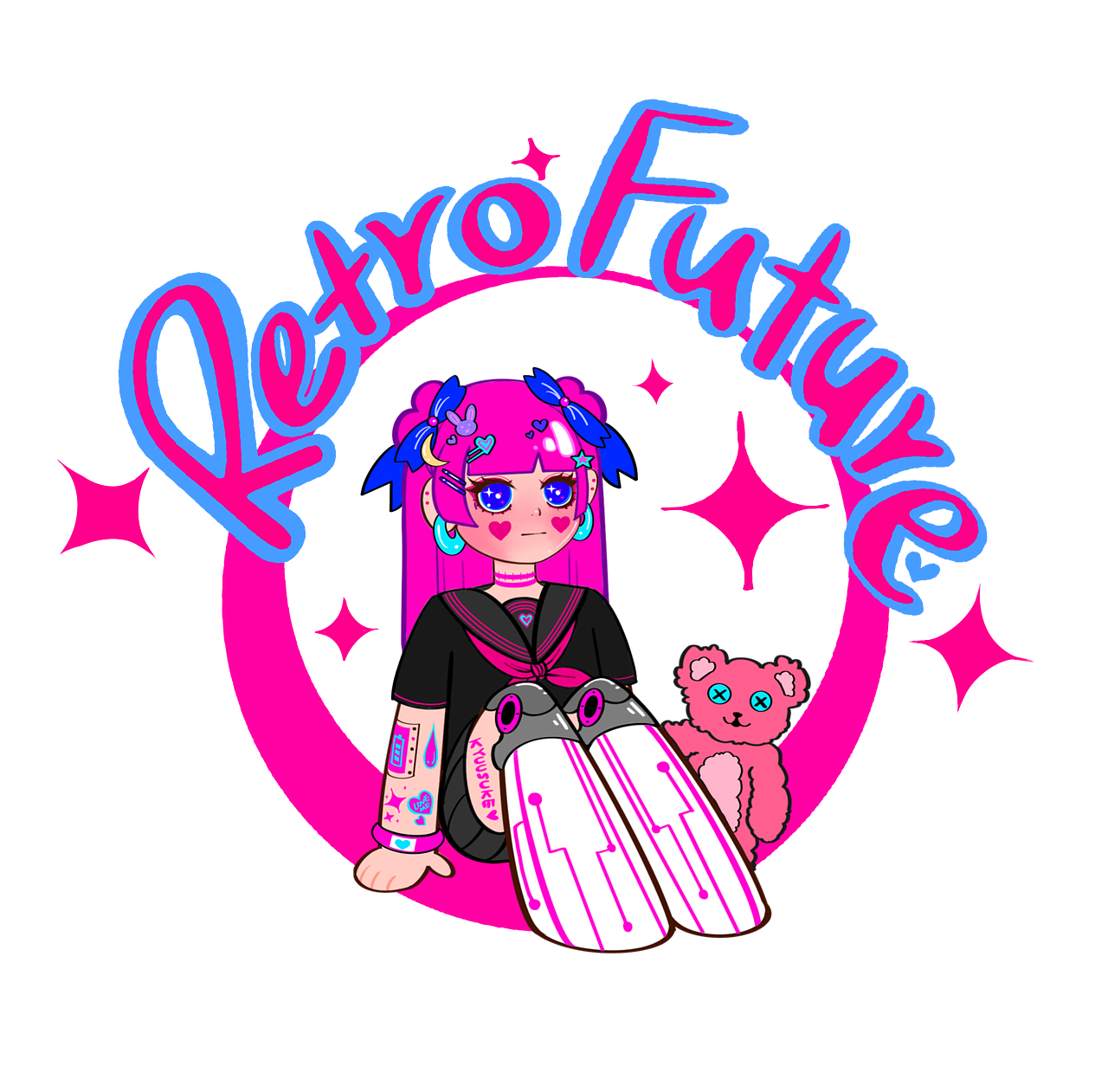 復 古 未 來（圖ZMjYzNzY1ODE2） - 創(chuàng)作習作 - 站酷設計師Kyuusuke原創(chuàng)素材 - 站酷ZCOOL