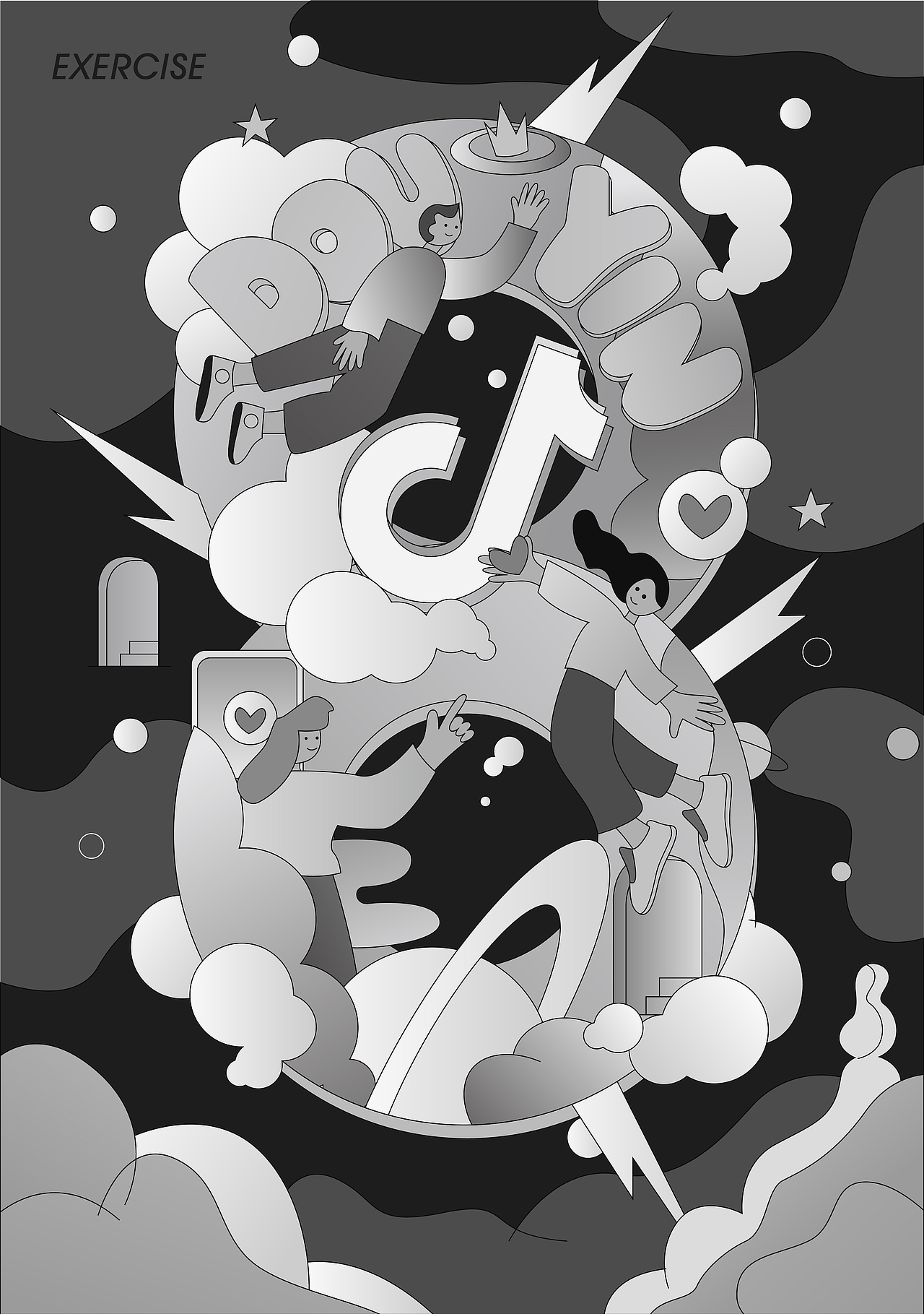 临摹练习（图ZMjg1NjE2NTEy） - 商业插画 - 站酷设计师Try_Clong原创素材 - 站酷ZCOOL