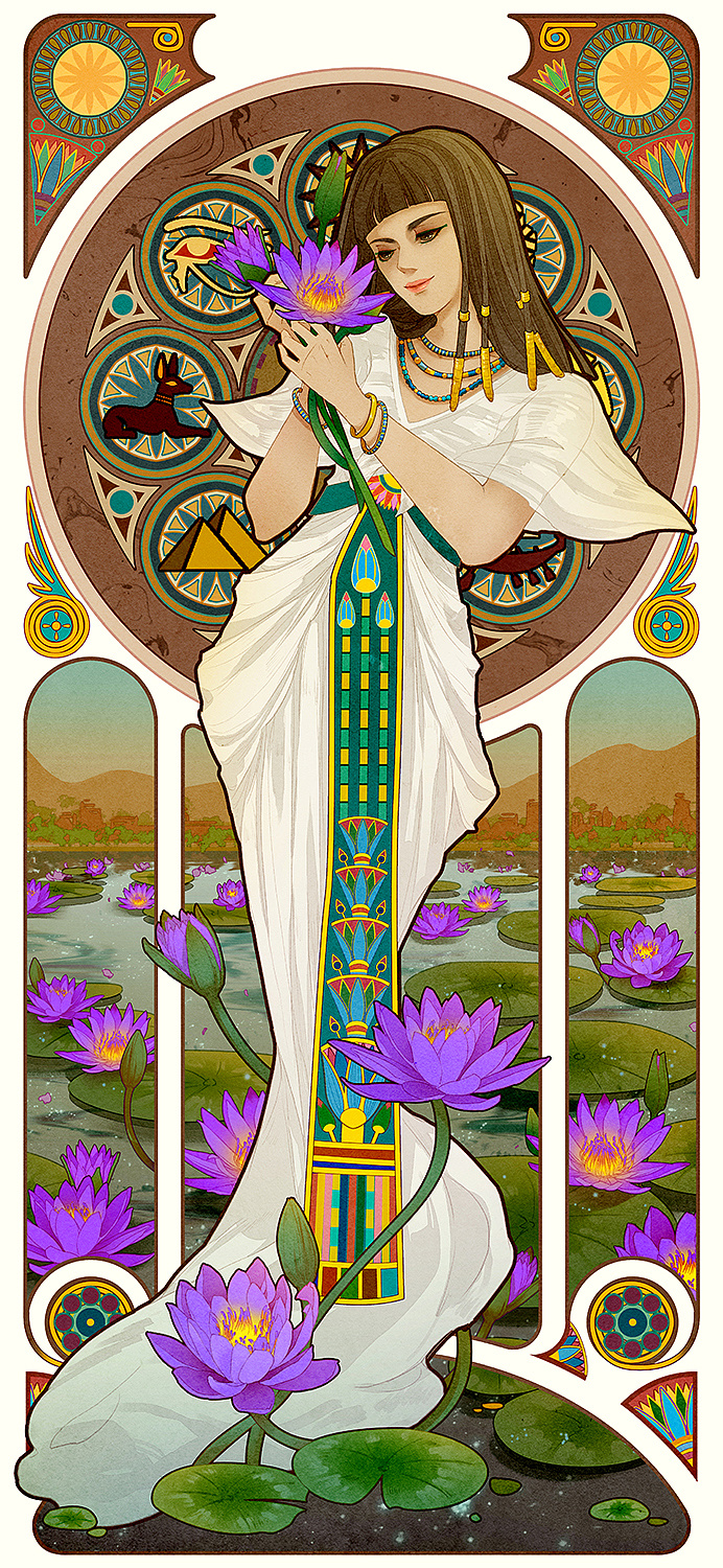 埃及插图一组(4p