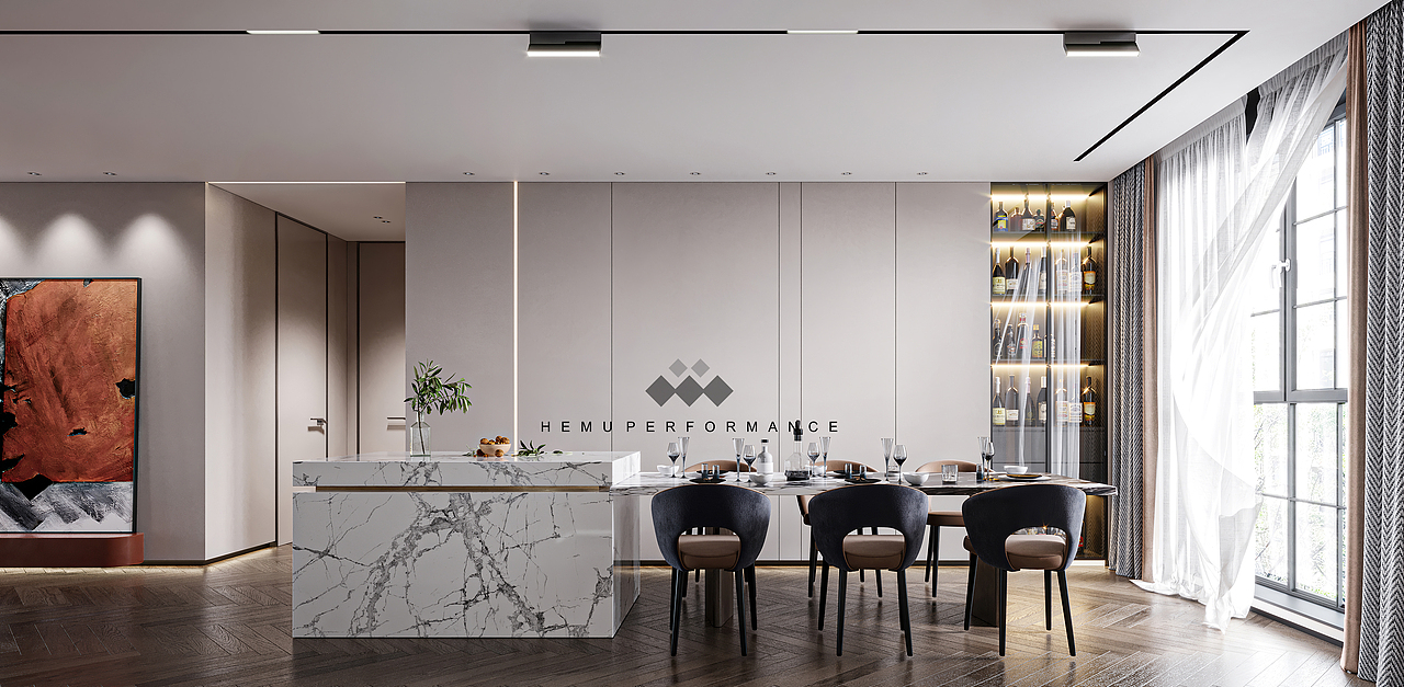 现代简约|禾木表现效果图制作（图ZMjI1OTc5NDM2） - 家装设计 - 站酷设计师禾木表现设计原创素材 - 站酷ZCOOL