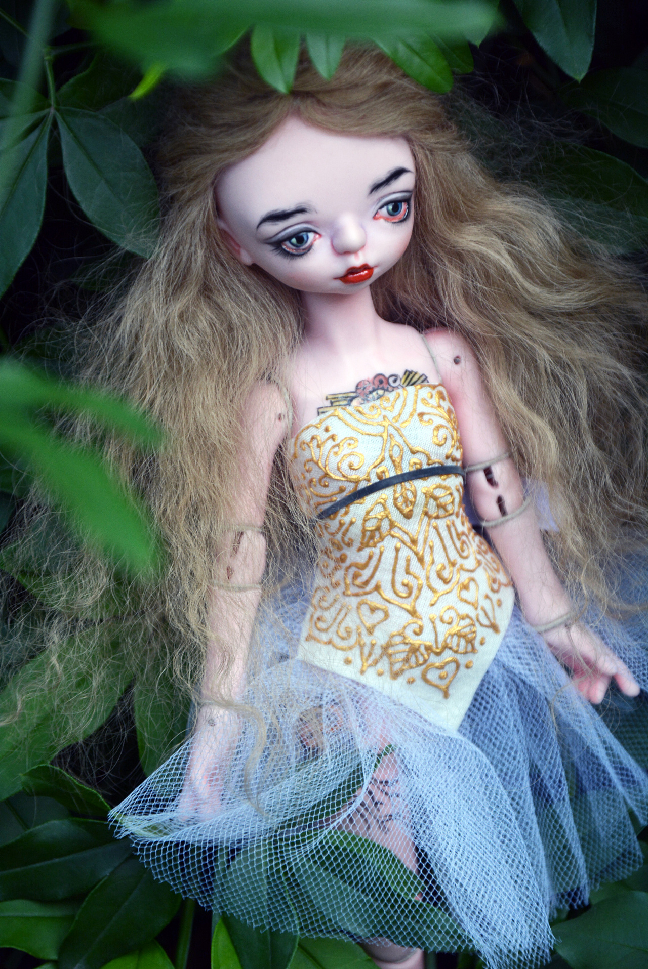 bjd 球形关节人偶 (自制陶瓷娃娃 25厘米)