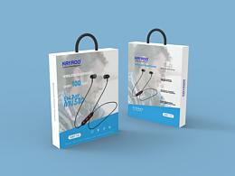 运动蓝牙耳机包装设计