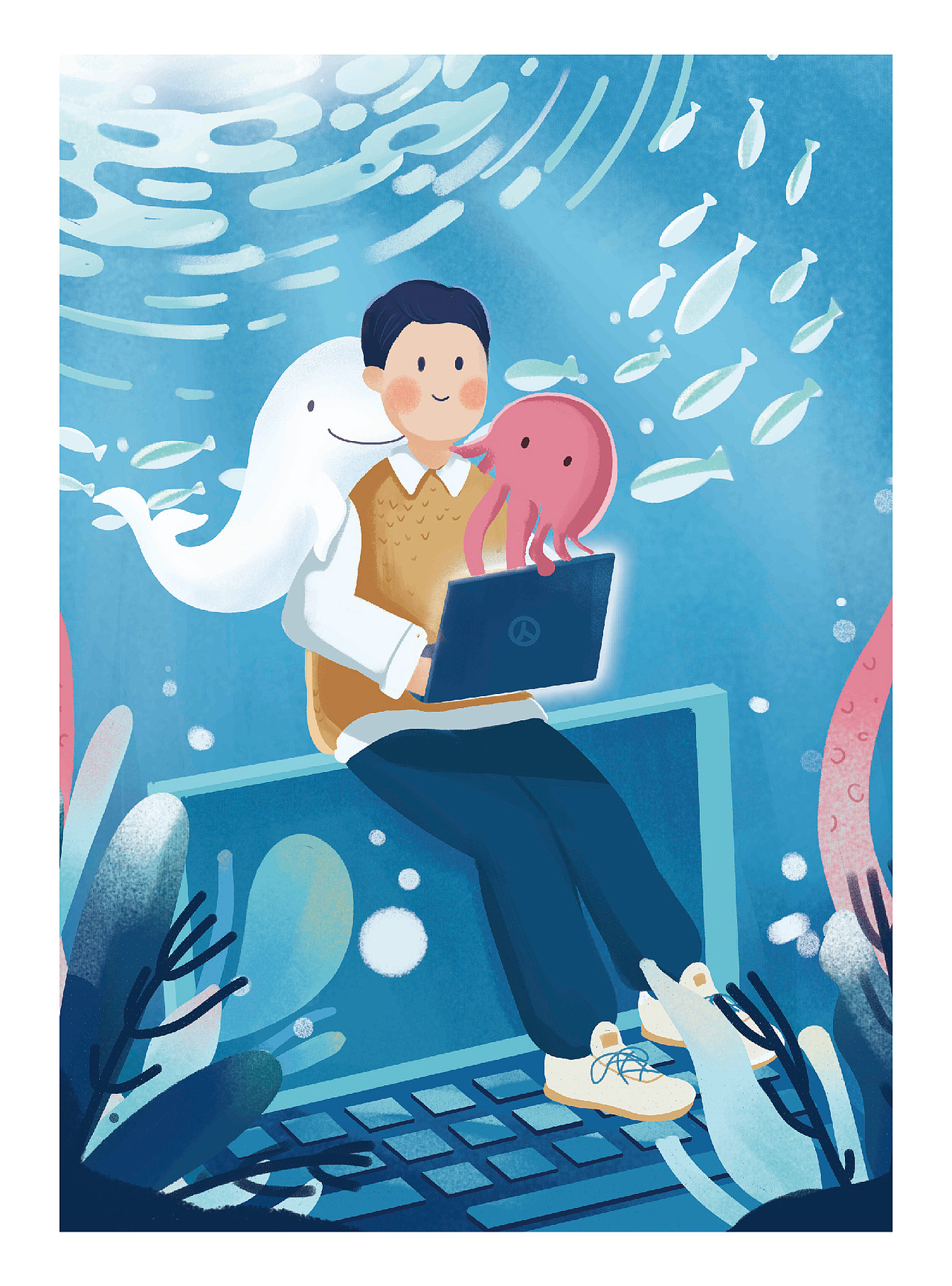 2021作品集（图ZMjU4MDUxMDY0） - 商业插画 - 站酷设计师夏子啊原创素材 - 站酷ZCOOL