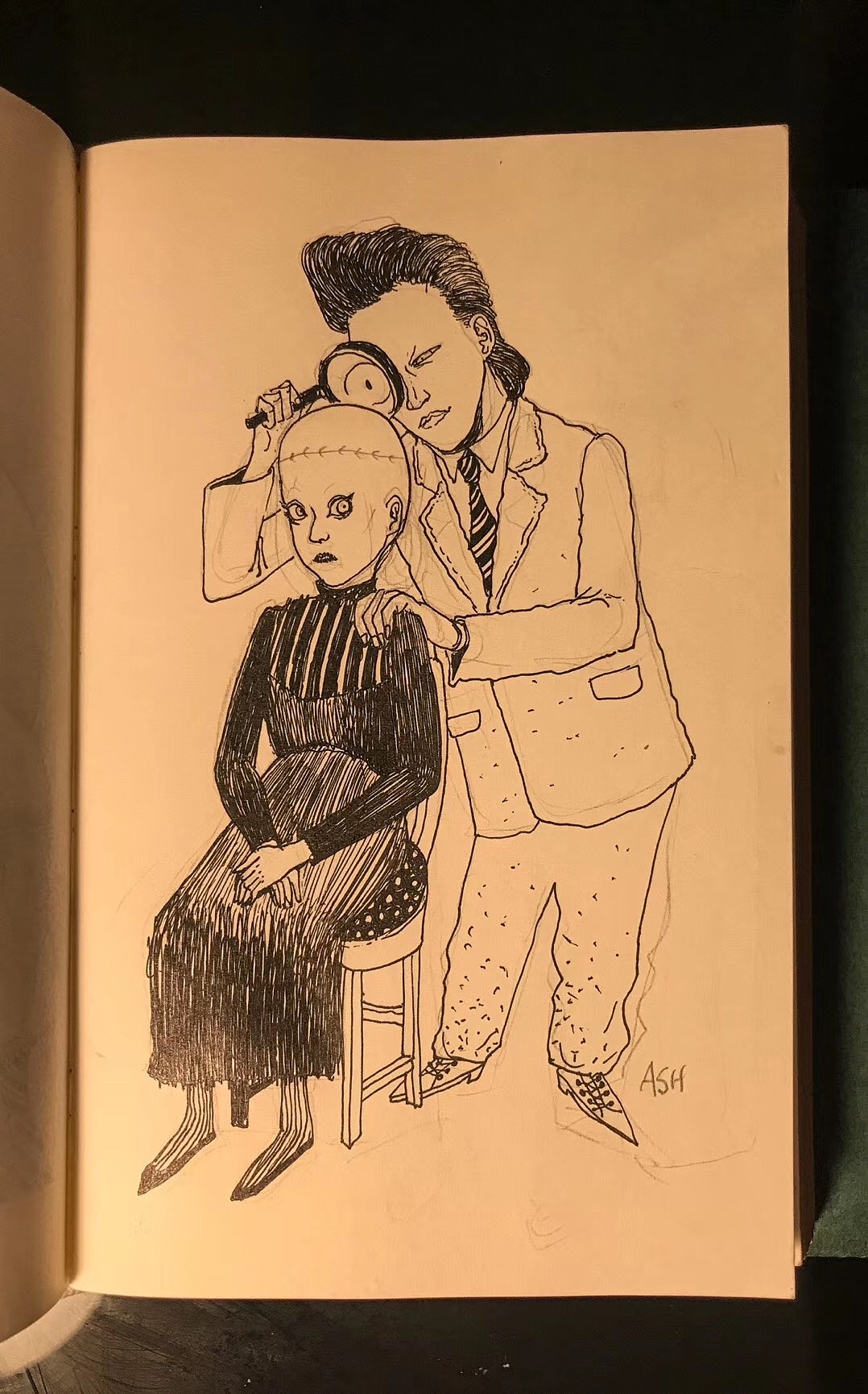 让潜意识流动后……——《日常观察》系列（图ZMTYzMTc5Njky） - 艺术插画 - 站酷设计师南犬南犬原创素材 - 站酷ZCOOL