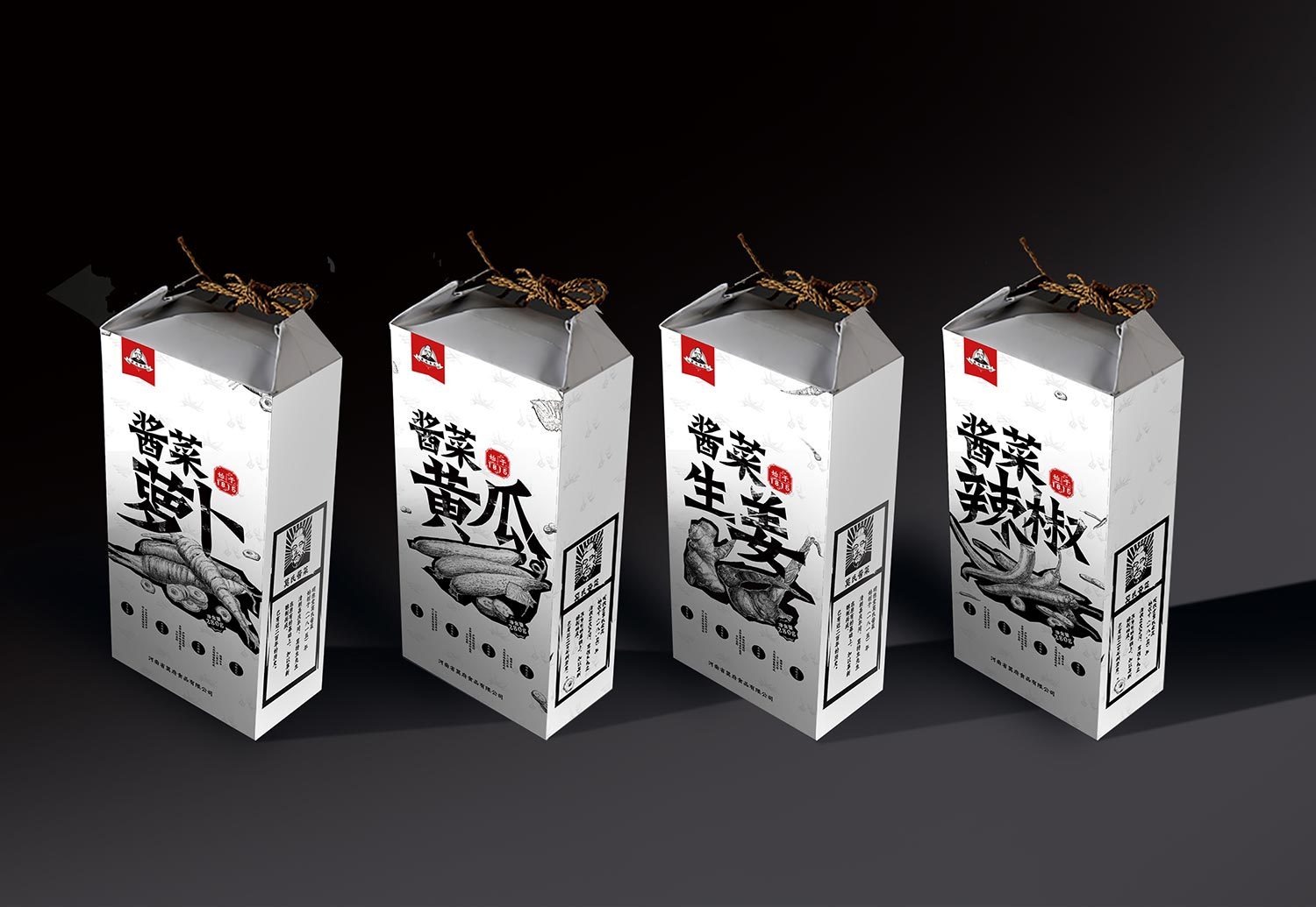 莫府酱菜包装设计