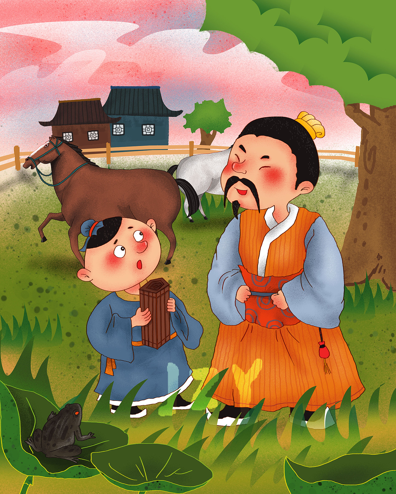 凯叔365夜（故事插图）（图ZODcyNTg1ODQ=） - 儿童插画 - 站酷设计师JZY09原创素材 - 站酷ZCOOL