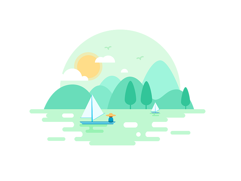 插画部分（图ZMTQzMDM1Mzcy） - 闪屏/壁纸 - 站酷设计师山石木子原创素材 - 站酷ZCOOL