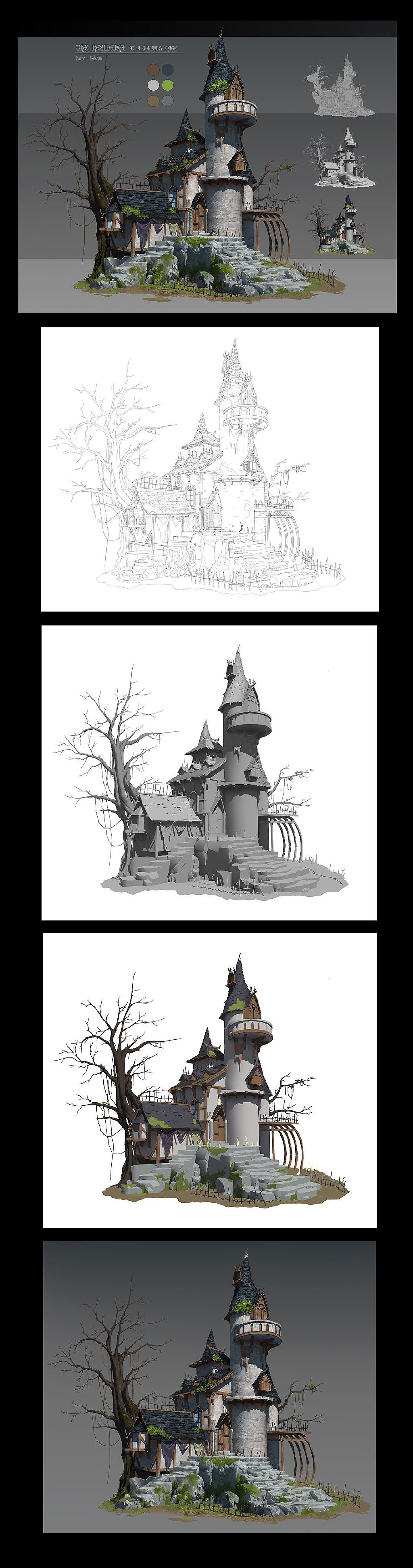 【铁皮人CG艺术】场景班同学练习作业（非商用）