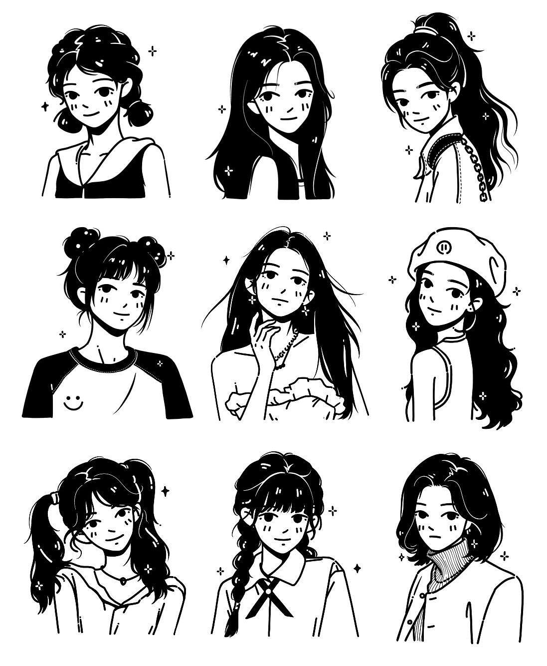 近期的线稿小插画（图ZMzY1Nzc4MDQw） - 商业插画 - 站酷设计师五彩斑斓的云原创素材 - 站酷ZCOOL