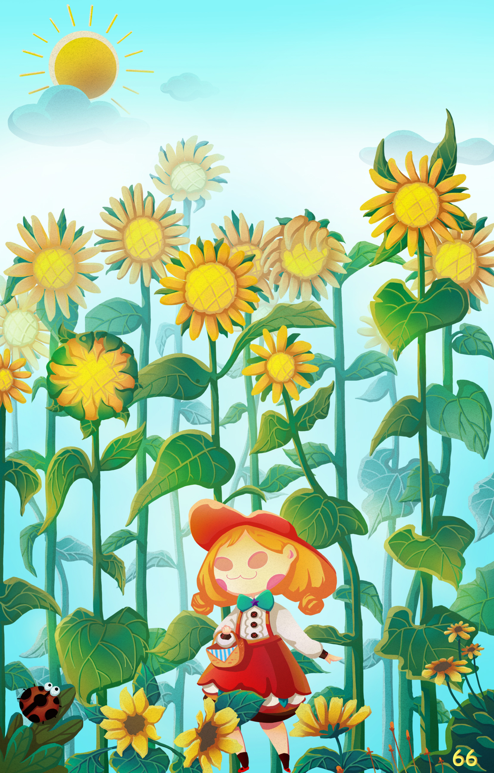 秋游|插画|儿童插画|soo66 - 原创作品 - 站酷 (zcool)