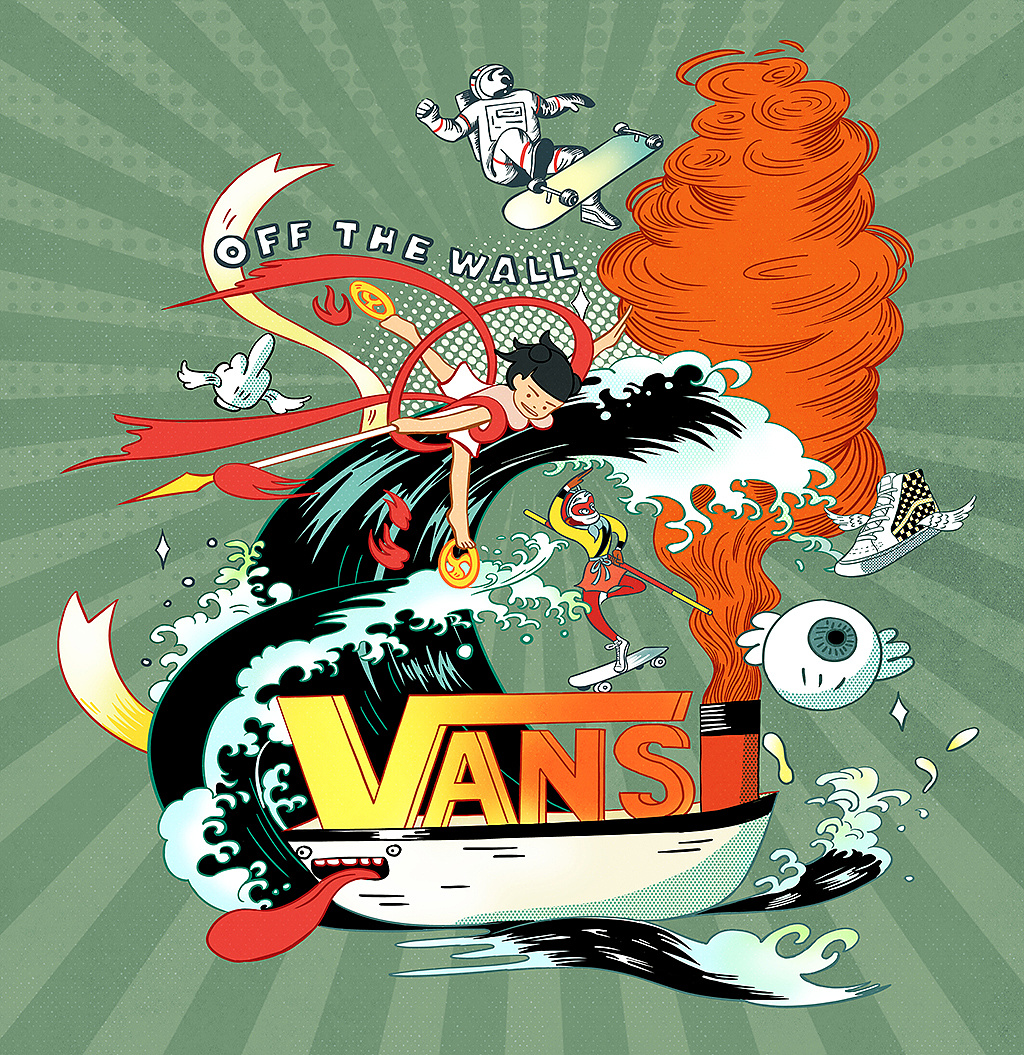 vans插画