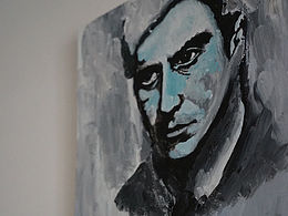 原創(chuàng)丙烯畫系列《夏森》和《灰》