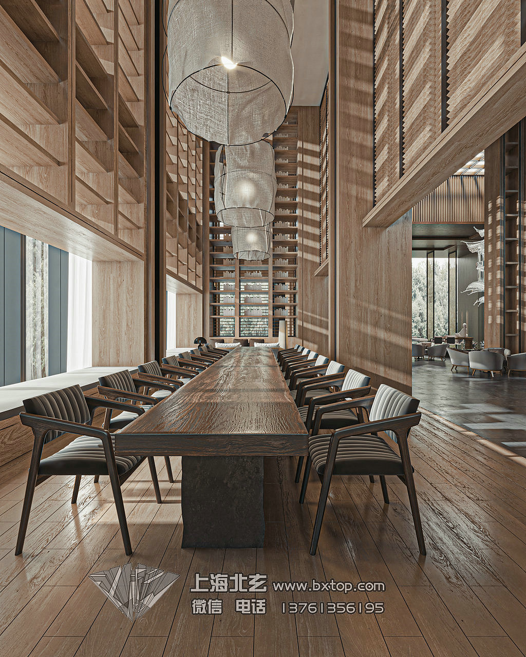北玄视觉—酒店会所（图ZMjYzOTQ2NzYw） - 建筑/空间 - 站酷设计师北玄视觉表现原创素材 - 站酷ZCOOL