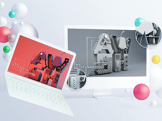 C4D插画/Banner（个人主页-ZMjk4MzQyNDA=） - 其他三维 - 站酷设计师李晗昕Unicorn原创素材 - 站酷ZCOOL