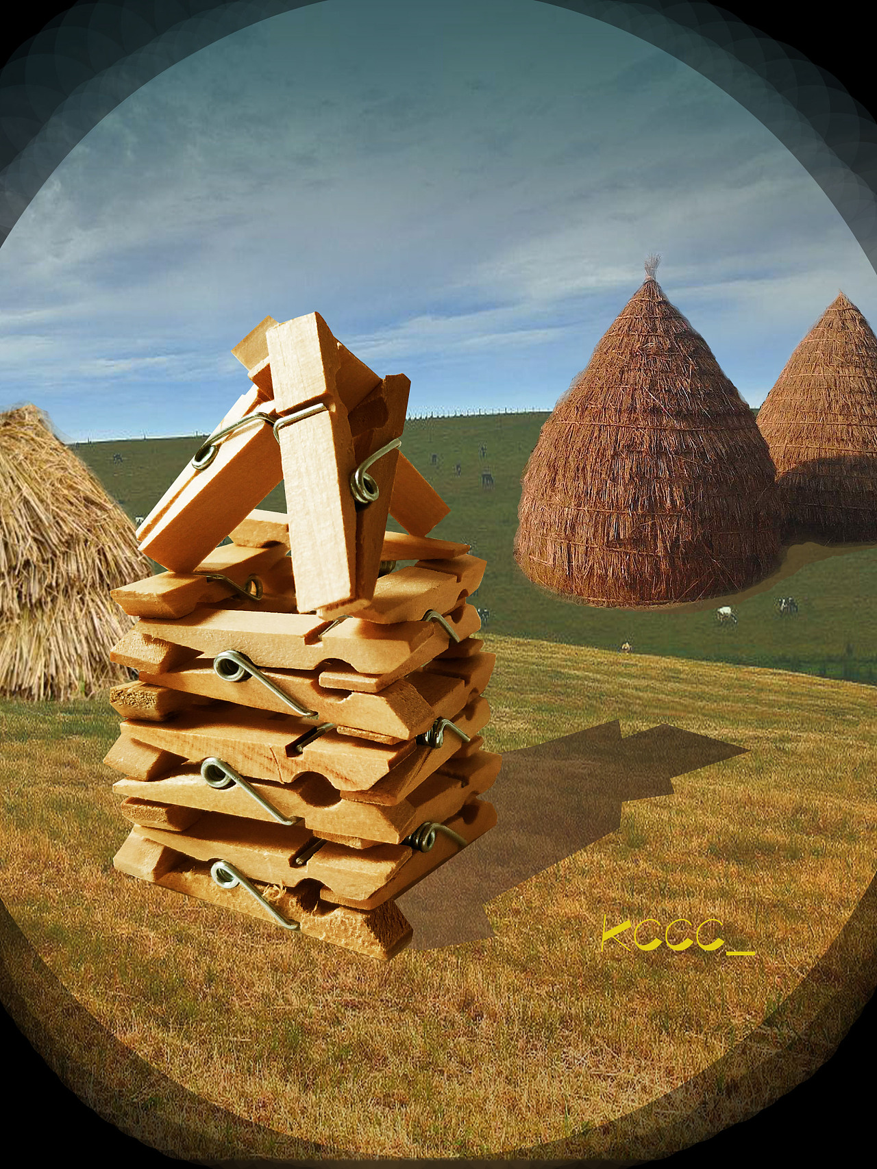 木夹子的创意幻想