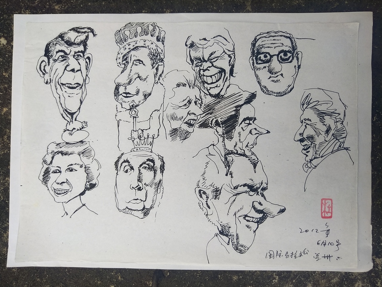 阿杜 手绘 速写 阿杜速写 阿杜手绘 速写肖像画（图ZMjAxMzk3ODcy） - 绘画 - 站酷设计师阿杜手绘速写原创素材 - 站酷ZCOOL