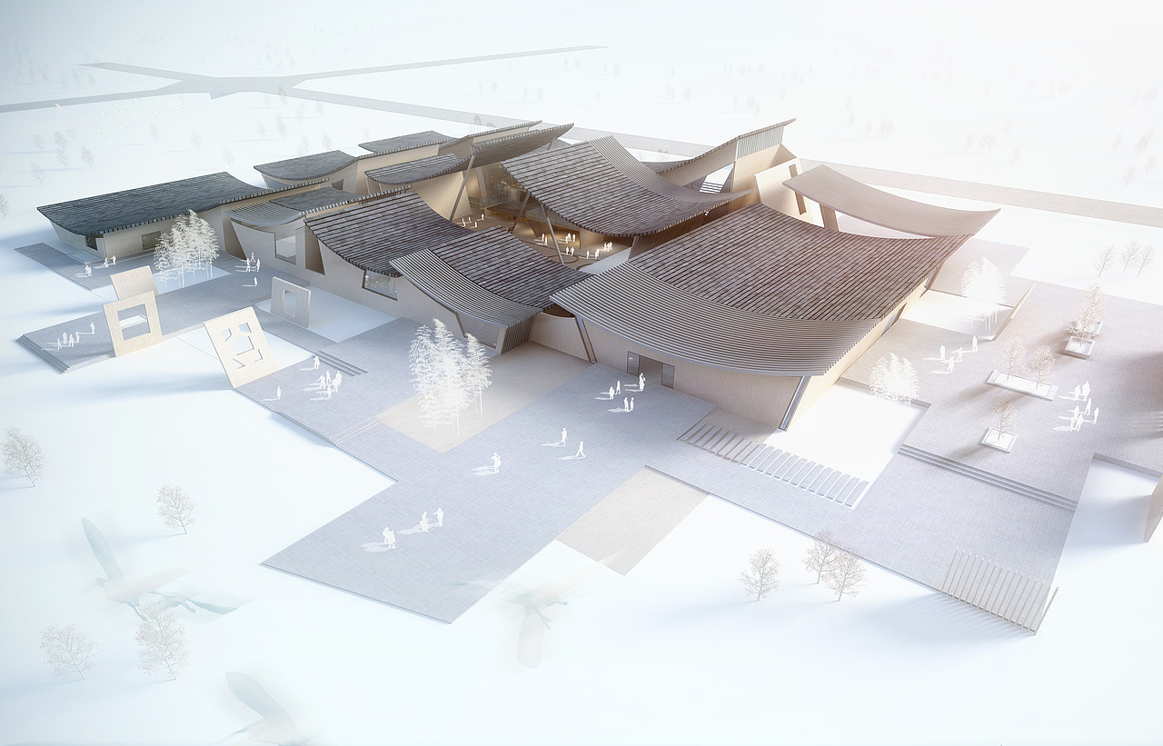 建筑效果图近一年的作品