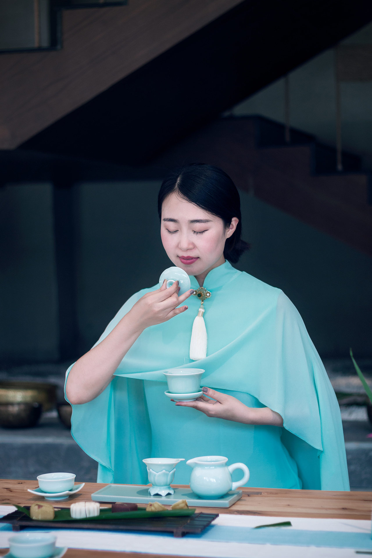 中式生活美学课程——茶道（图ZMTI1MDU4MjQw） - 人像摄影 - 站酷设计师sunny_程原创素材 - 站酷ZCOOL