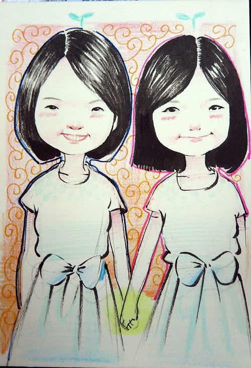 春哥手绘风格画像（二）（图ZMjI1MjYyOTI=） - 单幅漫画 - 站酷设计师画画的春哥原创素材 - 站酷ZCOOL