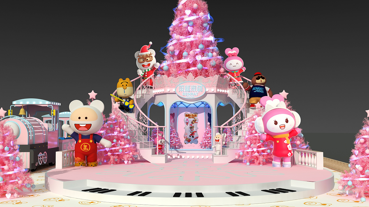 圣诞美陈网红打卡