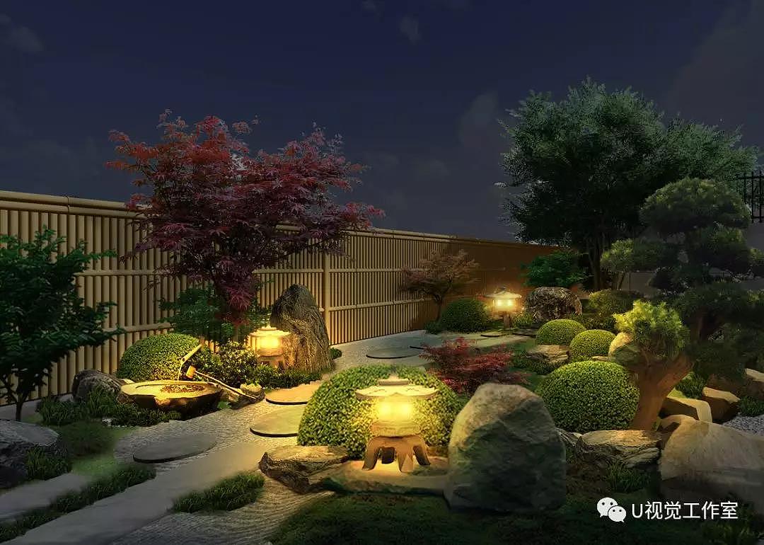 别墅花园设计（图ZMjA5MjU2Nzg0） - 景观设计 - 站酷设计师Z34351419原创素材 - 站酷ZCOOL