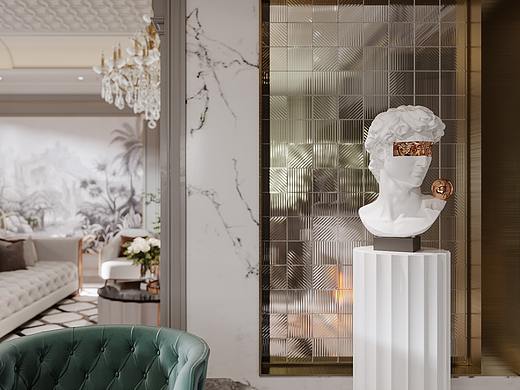 歐式客餐廳效果圖（個(gè)人主頁-ZNTgyNzcxMzI=） - 家裝設(shè)計(jì) - 站酷設(shè)計(jì)師zhuangbeiqi原創(chuàng)素材 - 站酷ZCOOL