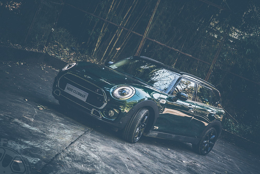 墨绿色绅士情怀 mini clubman