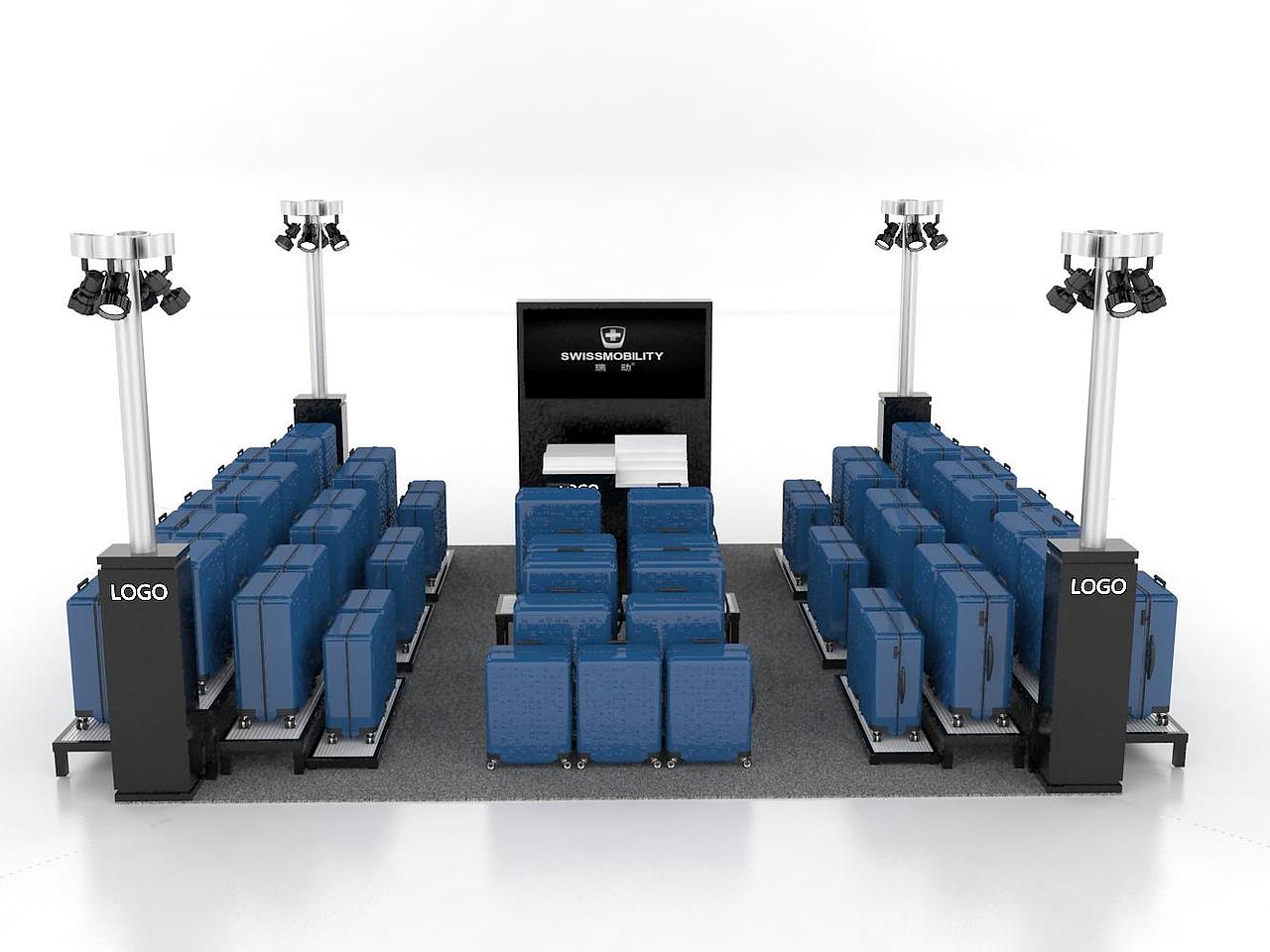 瑞动 地推/展会展架