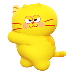 【蛋黄猫3D篇3】表情上线（图ZMjUxMjQyMDQw） - 网络表情 - 站酷设计师李纬一原创素材 - 站酷ZCOOL