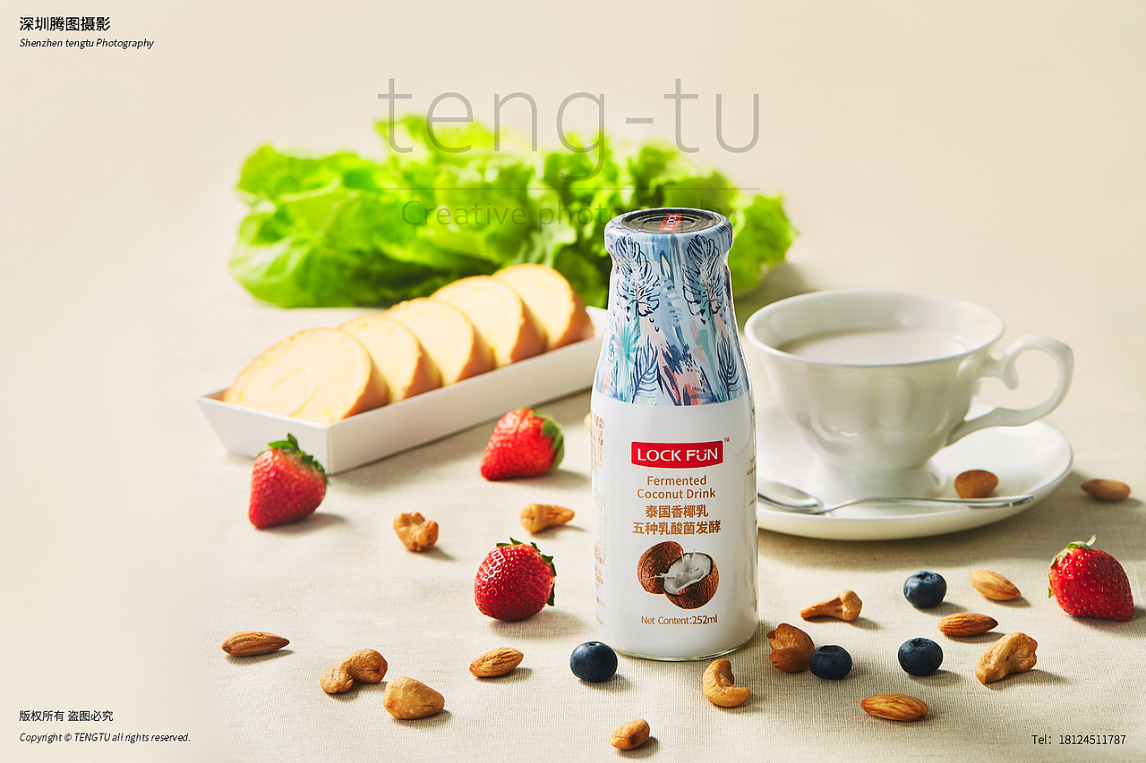 饮料-乐可芬椰子汁（图ZMjAzNzQ4NTg0） - 产品摄影 - 站酷设计师腾图studio阿冬原创素材 - 站酷ZCOOL
