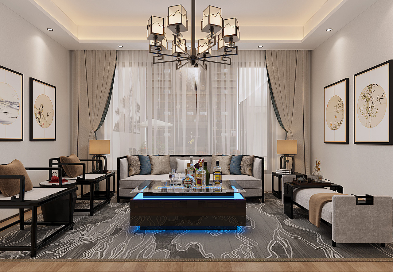 新中式，禅意空间