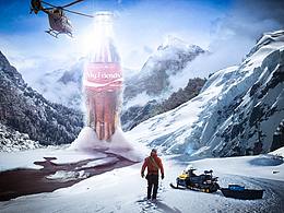 夏日可樂海報(bào)合成練習(xí)