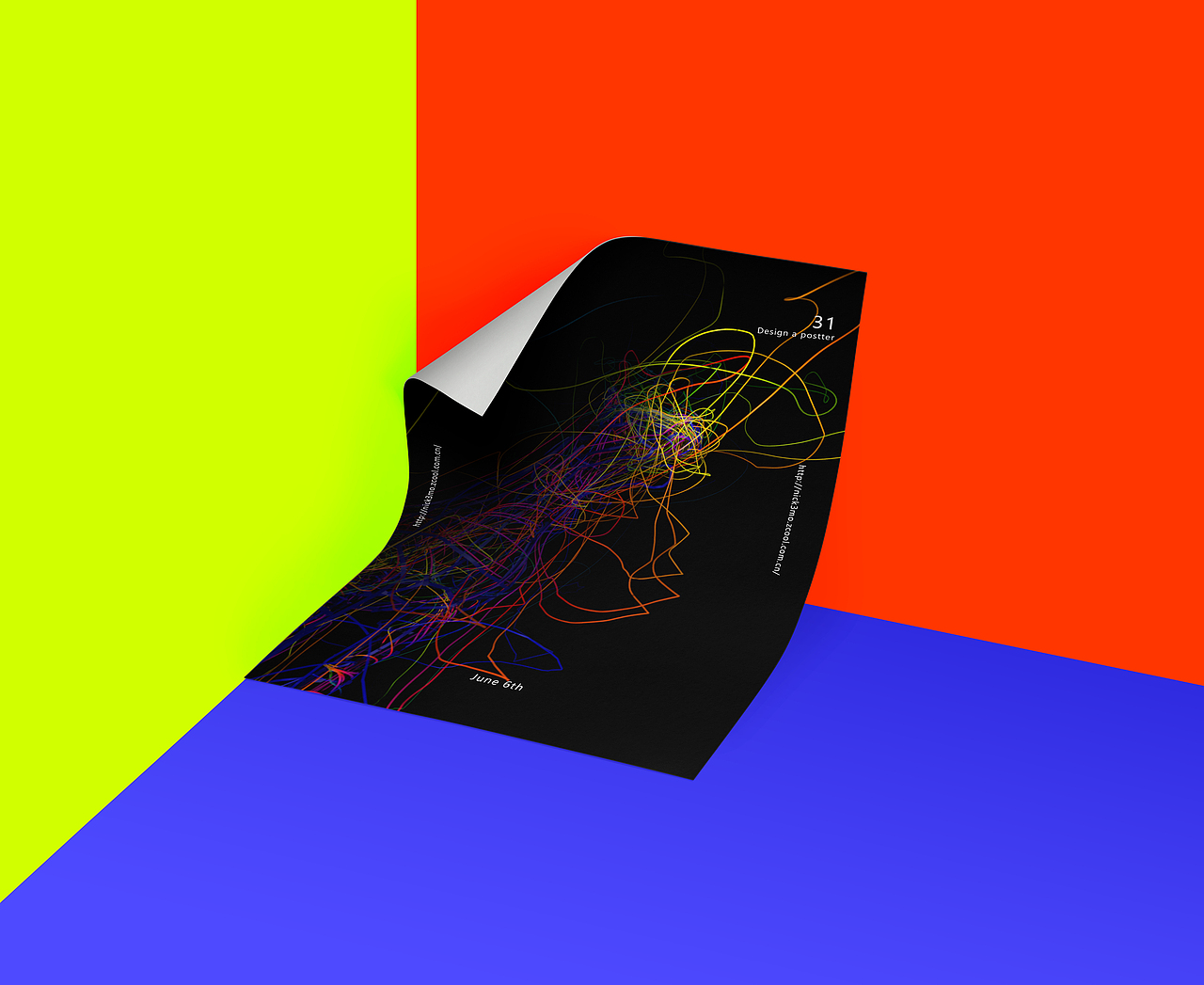 31 days | One day design a poster（图ZODE3NTY1NjQ=） - 海报 - 站酷设计师隆隆哥哥原创素材 - 站酷ZCOOL