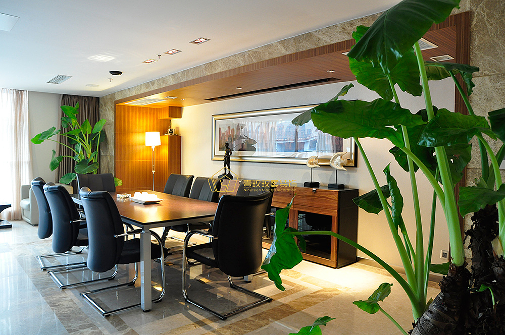 《玫瑰园总部办公》成都大型办公设计|成都专业办公设计|成都特色办公设计|壹玖玖零装饰