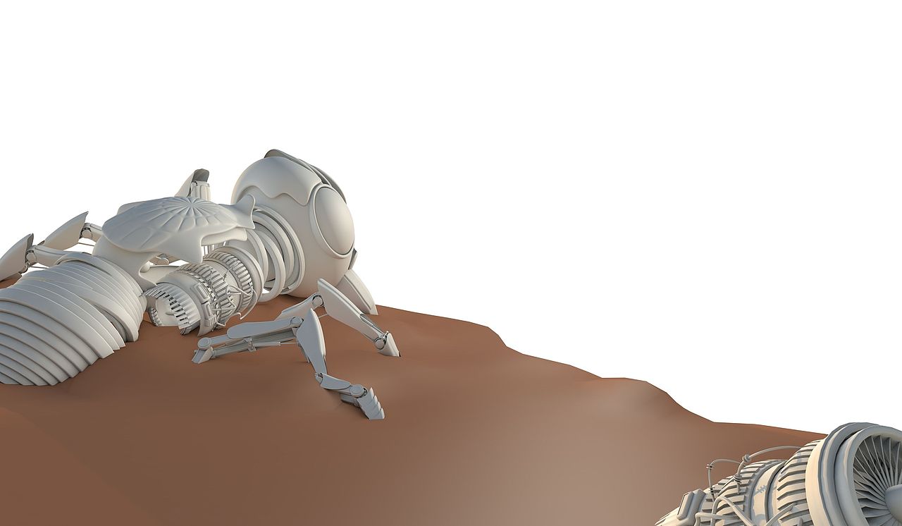 2d 3d 机械蚂蚁练习_jinno_ning-站酷zcool