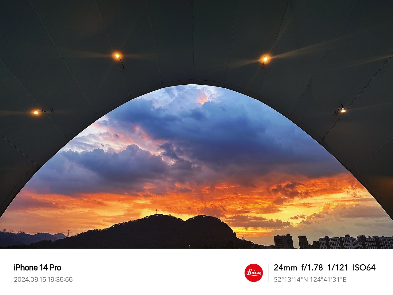 近期|晚霞瞬间|