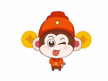 小猴形象表情