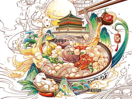 又来了~面馆开张了。客官你要来碗什么面呢？