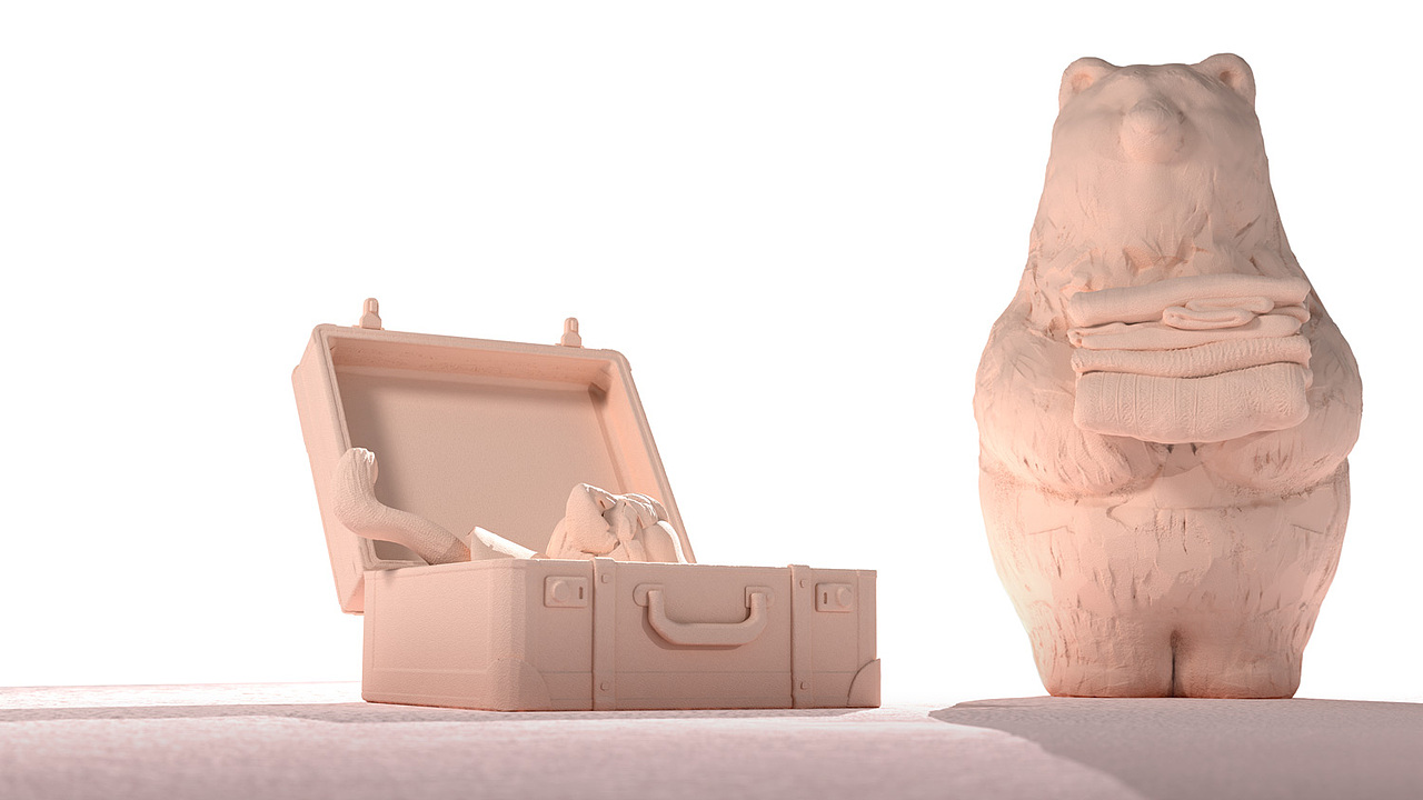 【Fammi】这只小熊不太冷