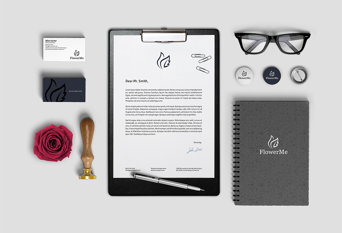 FlowerMe-品牌设计