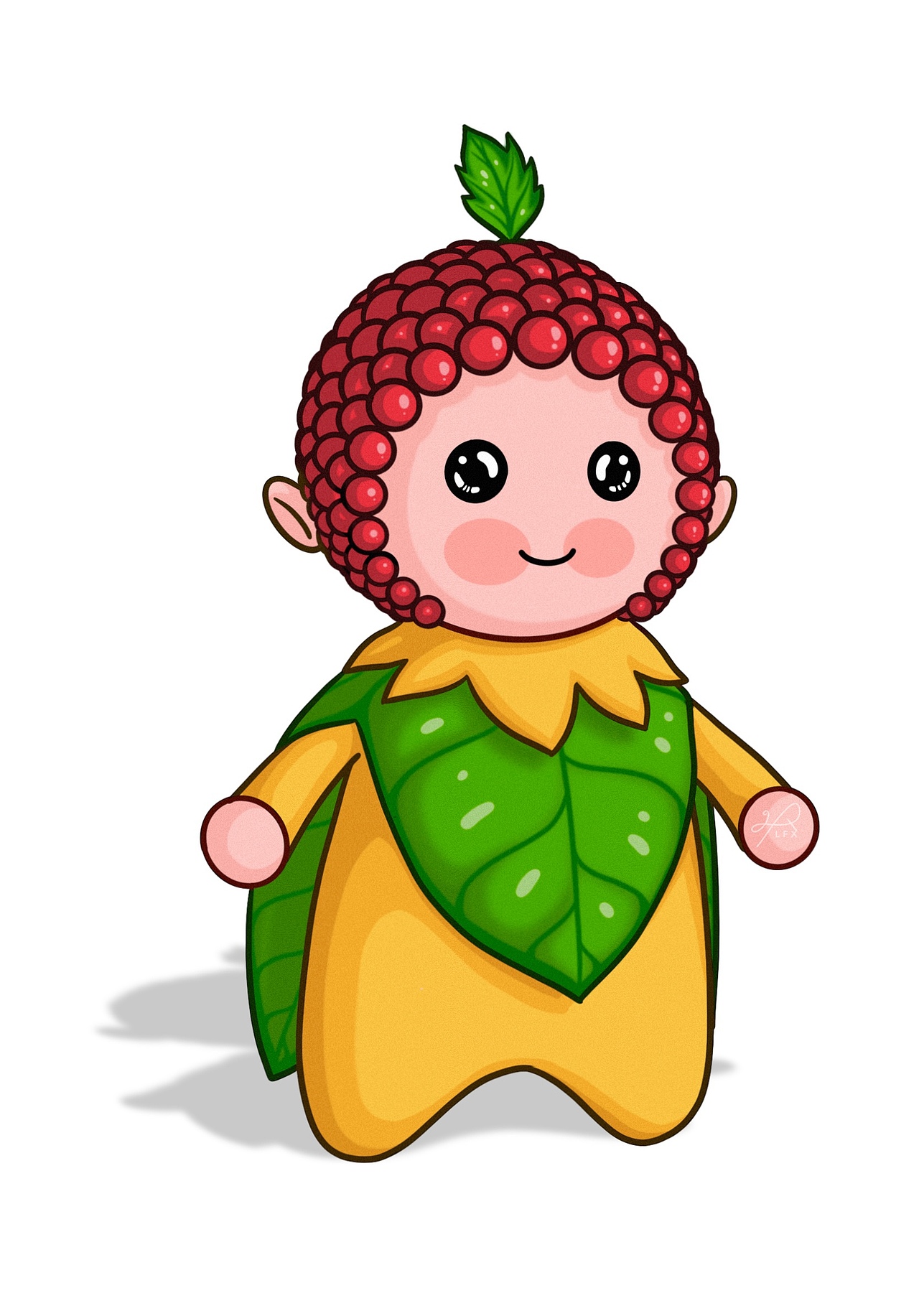 三七文化吉祥物三七娃娃文小七文文