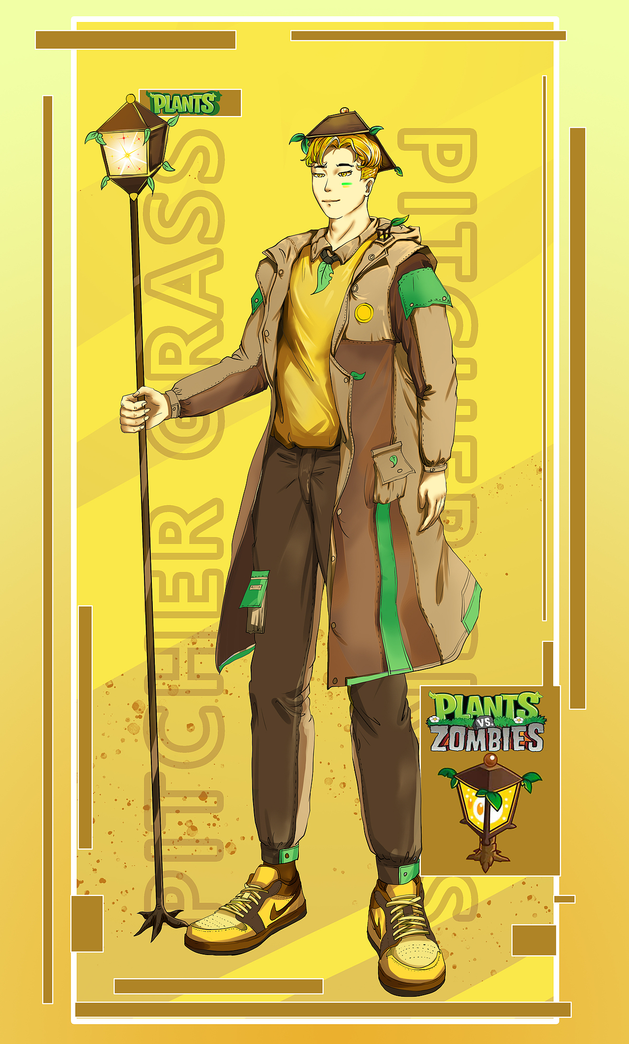 植物大战僵尸拟人创作（图ZMjc5MzcxMzA4） - 绘本 - 站酷设计师L糯米橙子原创素材 - 站酷ZCOOL