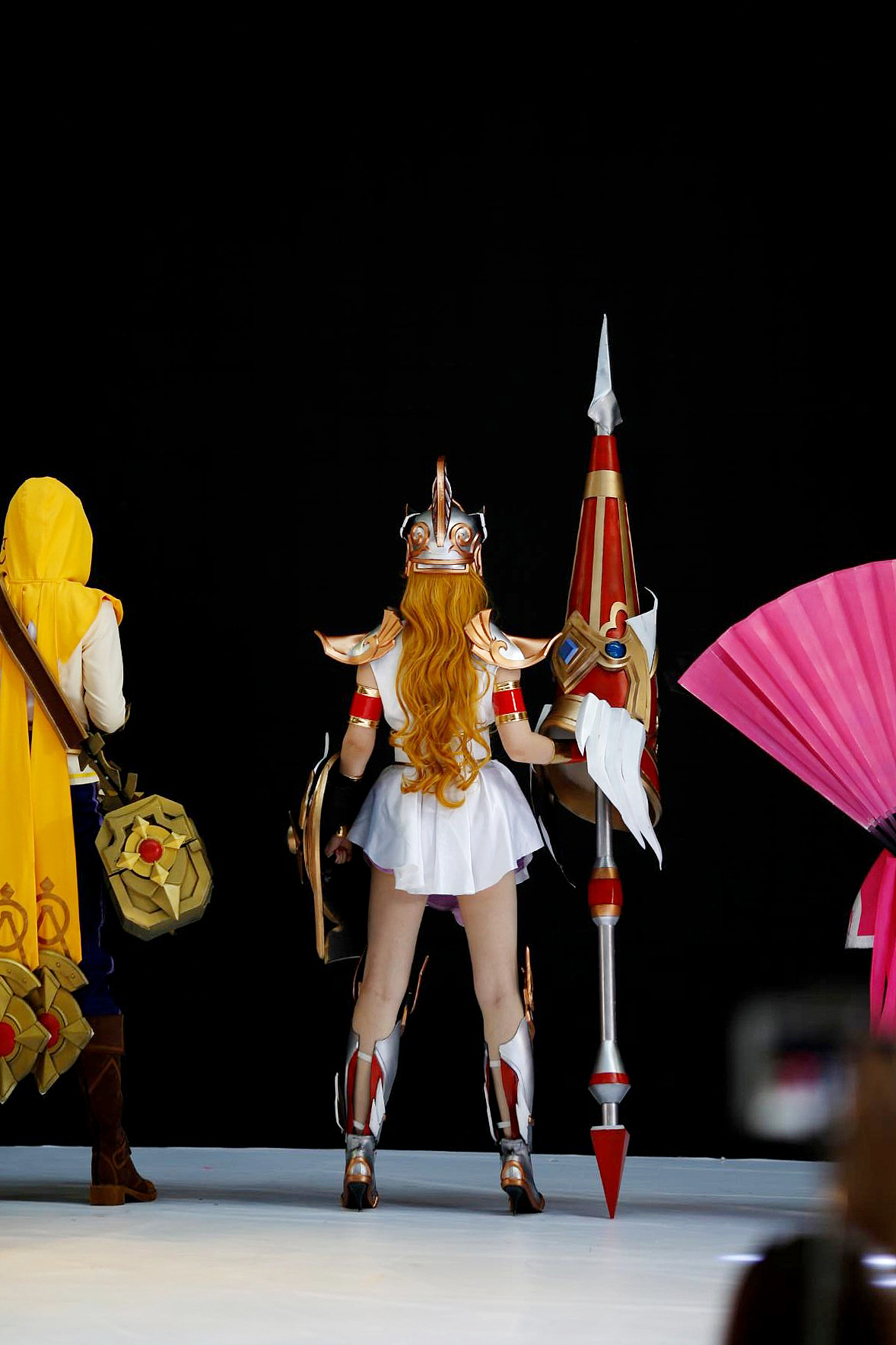 王者荣耀战争女神雅典娜cos