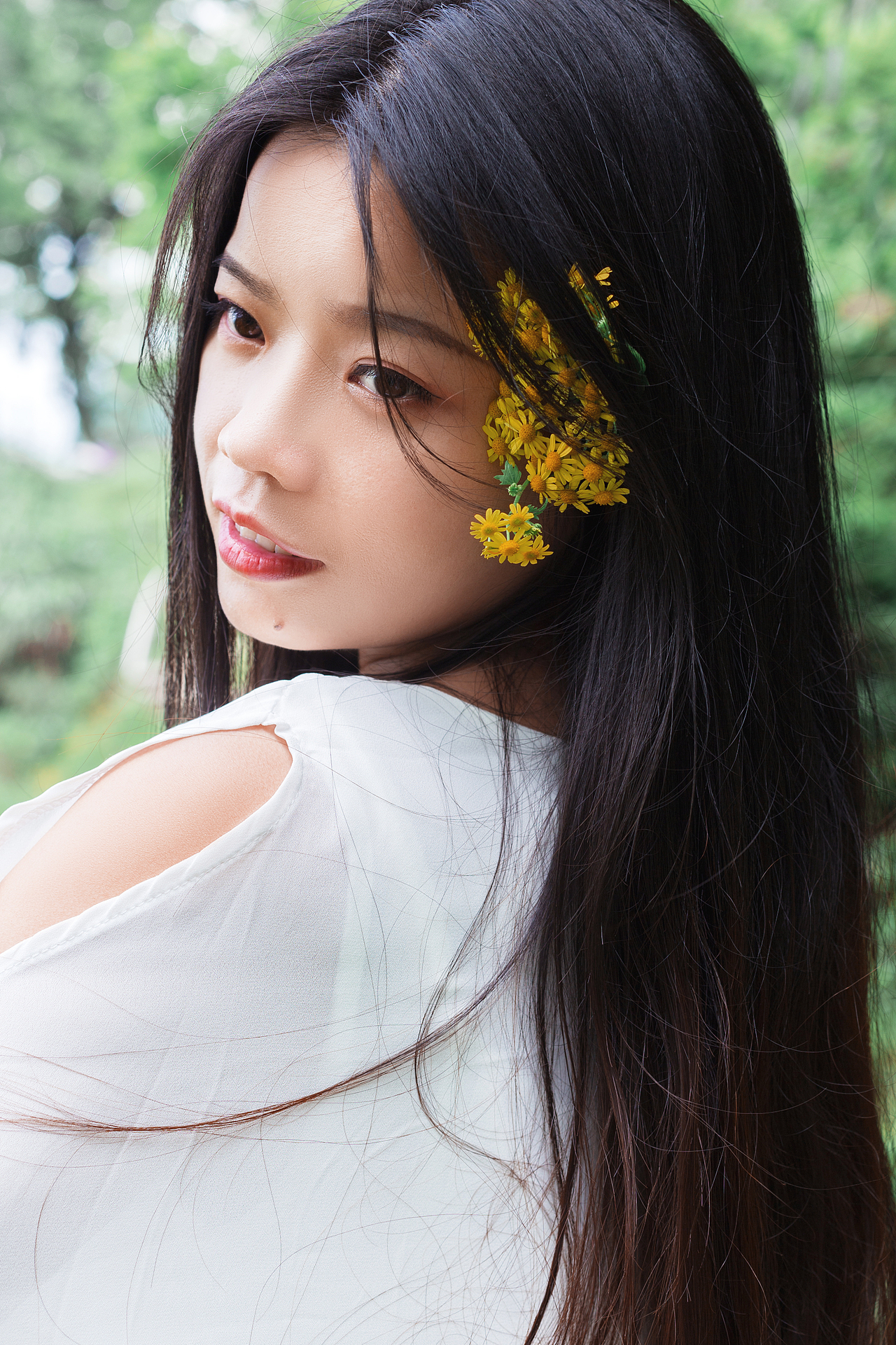 你笑起来的样子真的很美